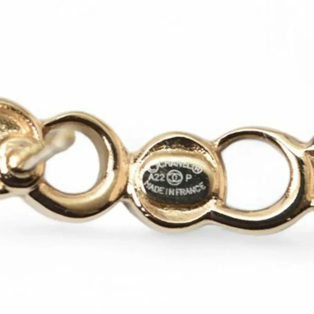 CHANEL Gold Earrings